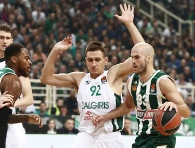 «Άλωσε» το ΟΑΚΑ η Ζαλγκίρις - Επικράτησε του Παναθηναϊκού με 83-87 στην παράταση